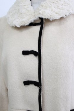 画像4: Secret Honey / ファーカラーコート Free アイボリー H-26-04-07-060-CA-CO-NS-ZH