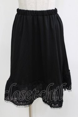 画像1: axes femme / ペチスカート M ブラック H-26-04-07-064-AX-SK-NS-ZH