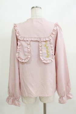 画像3: サンリオ / マイメロディ/リボンブラウス M~L ピンク H-26-04-07-066-EL-BL-NS-ZH