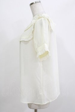 画像2: axes femme POETIQUE / ヨーク切替ブラウス M 生成り H-26-04-07-068-AX-BL-NS-ZH