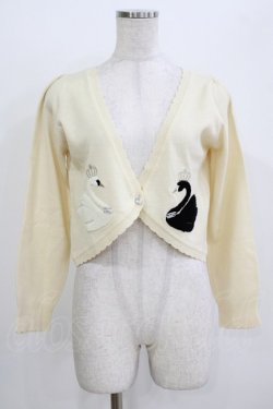 画像1: Secret Honey / スワンアップリケボレロ Free オフ H-26-04-07-074-CA-TO-NS-ZH