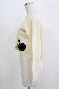 画像2: Secret Honey / スワンアップリケボレロ Free オフ H-26-04-07-074-CA-TO-NS-ZH