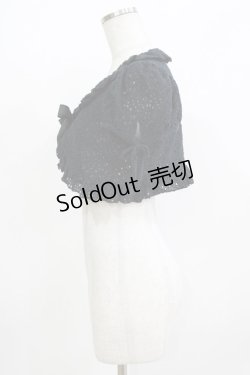 画像2: Victorian maiden / エレガントレースリボンボレロ Free ブラック H-26-04-07-075-CL-TO-NS-ZH