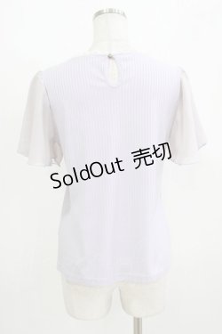 画像3: axes femme / お花手刺繍カットプルオーバー M ラベンダー H-26-04-07-076-AX-TO-NS-ZH