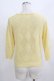 画像3: axes femme / ローズ刺繍編みニットカーディガン M イエロー H-26-04-07-078-AX-TO-NS-ZH (3)