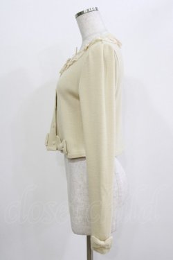 画像2: Innocent World / コニーリボンカーディガン L 生成り H-26-04-07-079-IW-TO-NS-ZH