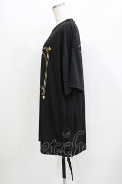 画像2: サンリオ / おめかし天使Tシャツ M ブラック H-26-04-07-080-EL-TS-NS-ZH