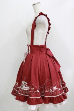 画像2: Amavel / アフタヌーンティーパーティージャンパースカート Free レッド H-26-04-07-008-CA-OP-NS-ZH