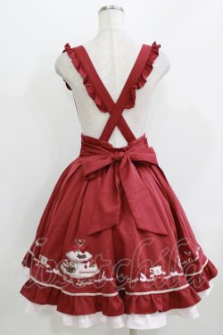 画像3: Amavel / アフタヌーンティーパーティージャンパースカート Free レッド H-26-04-07-008-CA-OP-NS-ZH