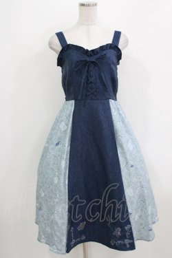 画像1: axes femme / 【美女と野獣】ジャンスカ M ブルー H-26-04-07-002-AX-OP-NS-ZH