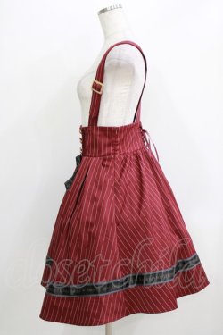 画像2: Amavel / Message stripeバックルサススカート Free ボルドー H-26-04-07-011-CA-SK-NS-ZH