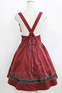 画像3: Amavel / Message stripeバックルサススカート Free ボルドー H-26-04-07-011-CA-SK-NS-ZH