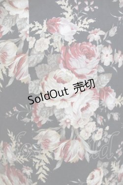 画像4: SERAPHIM / 花柄ワンピース Free ブラック H-26-04-07-017-LO-OP-NS-ZH