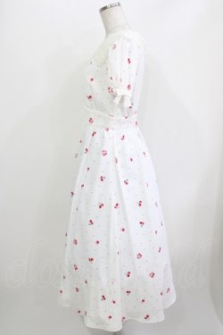 画像2: LODISPOTTO / HearteCherryレースカラーワンピース M オフ H-26-04-07-018-LO-OP-NS-ZH