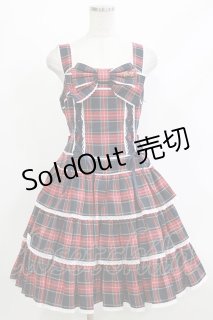 Angelic Pretty / Fancyタータンチェックジャンパースカート Free