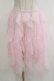 画像1: 瑶瑶 裙工作室（海外ロリータブランド） / チュールオーバースカート L ピンク H-26-04-08-031-PU-SK-NS-ZH (1)