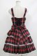 画像3: Angelic Pretty / Fancyタータンチェックジャンパースカート Free ネイビー H-26-04-08-003-AP-OP-NS-ZH (3)