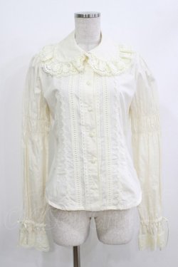 画像1: BABY,THE STARS SHINE BRIGHT / 後ろピンタックブラウス Free 生成り H-26-04-08-034-BA-BL-NS-ZH