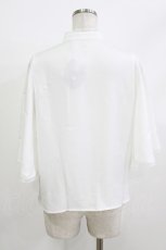画像3: an another angelus / レース使いケープスリーブブラウス Free OFFWHITE H-26-04-08-035-CA-BL-NS-ZH (3)