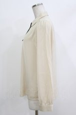 画像2: F i.n.t / Bookmarkタイ付きブラウス Free BEIGE×GR H-26-04-08-036-CA-BL-NS-ZH (2)