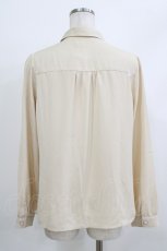 画像3: F i.n.t / Bookmarkタイ付きブラウス Free BEIGE×GR H-26-04-08-036-CA-BL-NS-ZH (3)