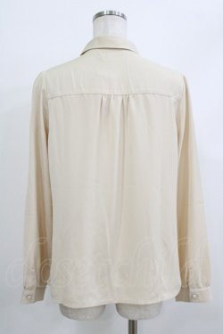 画像3: F i.n.t / Bookmarkタイ付きブラウス Free BEIGE×GR H-26-04-08-036-CA-BL-NS-ZH