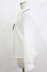 画像2: Fi.n.t / ループタイ使いシャツ Free OFFWHITE H-26-04-08-039-CA-BL-NS-ZH (2)