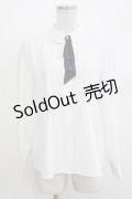 an another angelus / 多重リボンタイ付きブラウス Free OFF WHITE H-26-04-08-040-CA-BL-NS-ZH