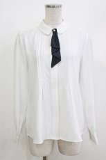 画像1: an another angelus / 多重リボンタイ付きブラウス Free OFF WHITE H-26-04-08-040-CA-BL-NS-ZH (1)