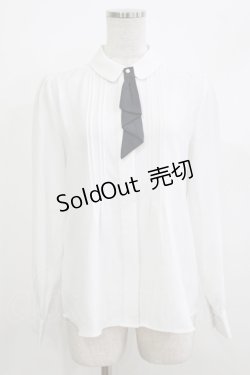 画像1: an another angelus / 多重リボンタイ付きブラウス Free OFF WHITE H-26-04-08-040-CA-BL-NS-ZH