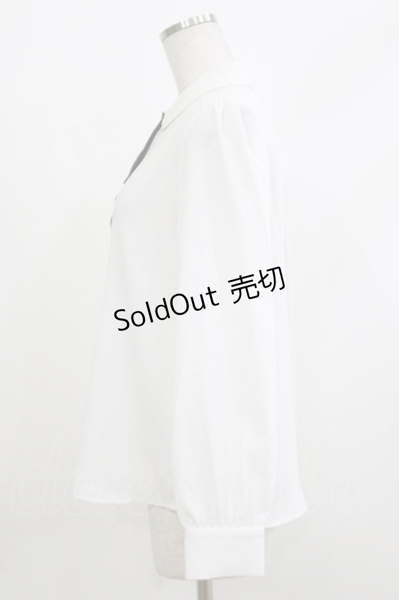 画像2: an another angelus / 多重リボンタイ付きブラウス Free OFF WHITE H-26-04-08-040-CA-BL-NS-ZH (2)