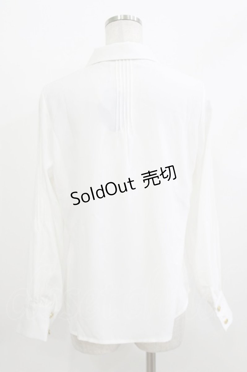 画像3: an another angelus / ピンタックデザインシャツ Free OFF WHITE H-26-04-08-041-CA-BL-NS-ZH (3)