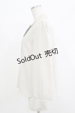 画像2: an another angelus / 多重リボンタイ付きブラウス Free L/BEIGE H-26-04-08-043-CA-BL-NS-ZH