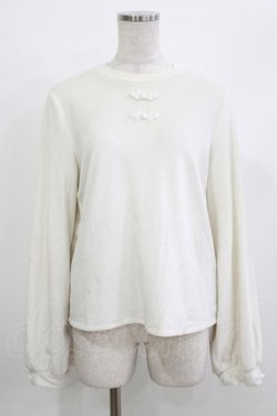 画像1: Amavel / ベロアチャイナトップス Free オフ H-26-04-08-046-CA-TO-NS-ZH