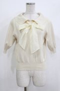 F&A / 3WAYオーガンジーリボンニットプルオーバー Free IVORY H-26-04-08-047-LO-TO-NS-ZH