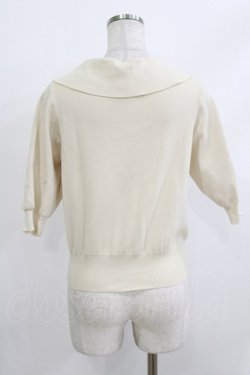 画像3: F&A / 3WAYオーガンジーリボンニットプルオーバー Free IVORY H-26-04-08-047-LO-TO-NS-ZH