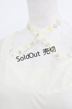 画像3: axes femme / ビジューホルタータンク M 生成り H-26-04-08-052-AX-TO-NS-ZH