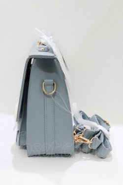 画像2: Amavel / Antique Keyミニサッチェルバッグ  サックス H-26-04-08-053-CA-BG-NS-ZH