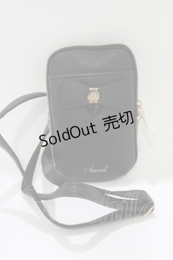 画像2: Amavel / Wrapping Chocolatミニポシェット  ブラック H-26-04-08-054-CA-BG-NS-ZH