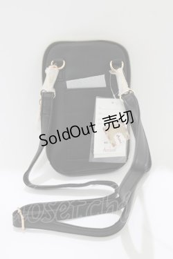 画像3: Amavel / Wrapping Chocolatミニポシェット  ブラック H-26-04-08-054-CA-BG-NS-ZH