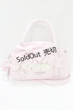 画像2: Mademoiselle Pearl（海外ロリータブランド） / パールリボンショルダーバッグ  ピンク H-26-04-08-058-PU-BG-NS-ZH