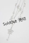 axes femme / スターライト2連ネックレス  シルバー H-26-04-08-059-AX-AC-NS-ZH