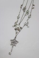 画像1: axes femme / スターライト2連ネックレス  シルバー H-26-04-08-059-AX-AC-NS-ZH (1)