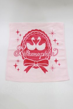 画像1: metamorphose / ハンドタオル  ピンク H-26-04-08-063-ME-ZA-NS-ZH