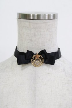 画像1: Amavel / Starry Sugar Planetariumチョーカー  ブラック H-26-04-08-068-CA-AC-NS-ZH