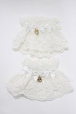 画像1: axes femme kawaii / トリプルリボンお袖留め  オフ H-26-04-08-069-AX-ZA-NS-ZH (1)