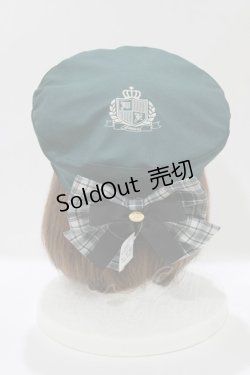 画像2: Amavel / Wanderlands Emblemベレー帽  グリーン H-26-04-08-073-CA-AC-NS-ZH