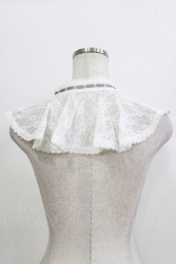 画像2: Fi.n.t / はしごリボンレースつけ襟  OFFWHITE H-26-04-08-076-CA-ZA-NS-ZH