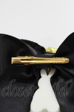 画像3: Amavel / Fluffy Jewels Bunnyリボンクリップ  ブラック H-26-04-08-080-CA-AC-NS-ZH