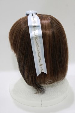 画像2: Amavel / ぱっちんリボンカチューシャ  サックス H-26-04-08-083-CA-AC-NS-ZH